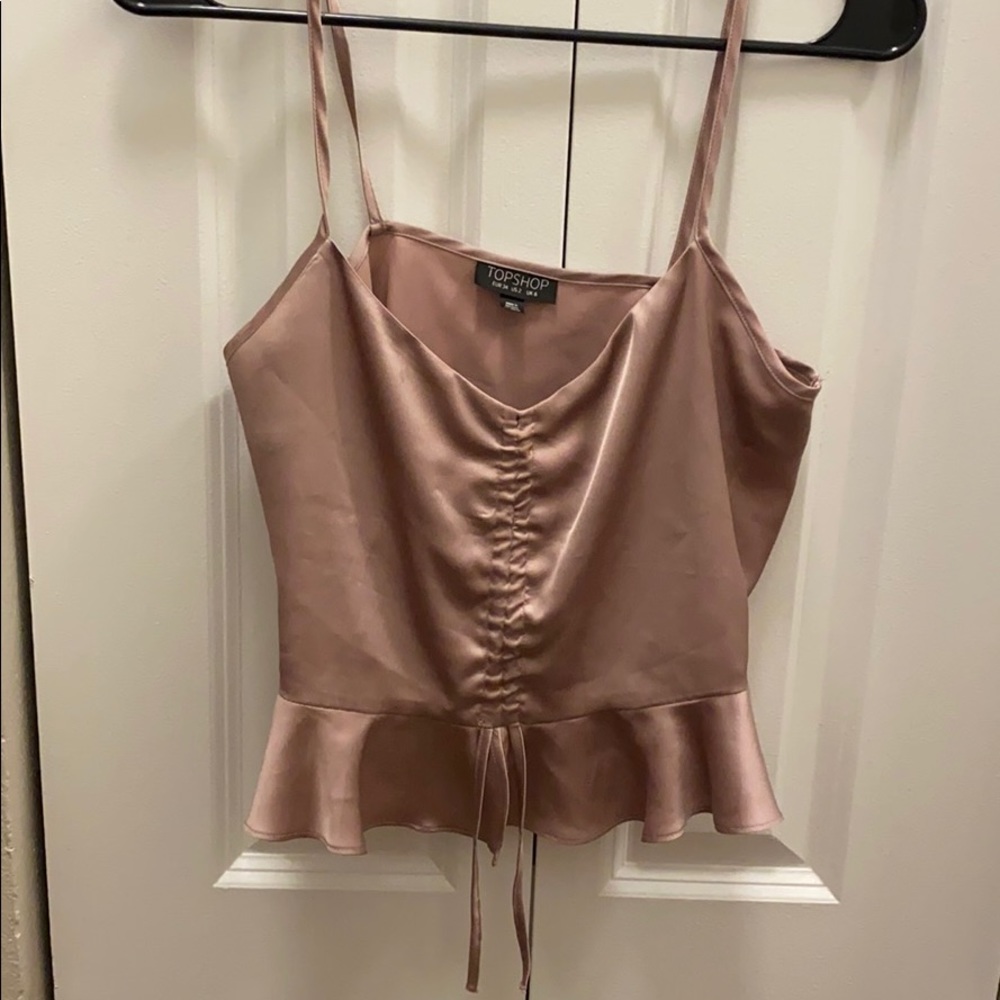 Top shop silk going out top